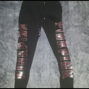 Victoria Secret PINK Bling Joggers